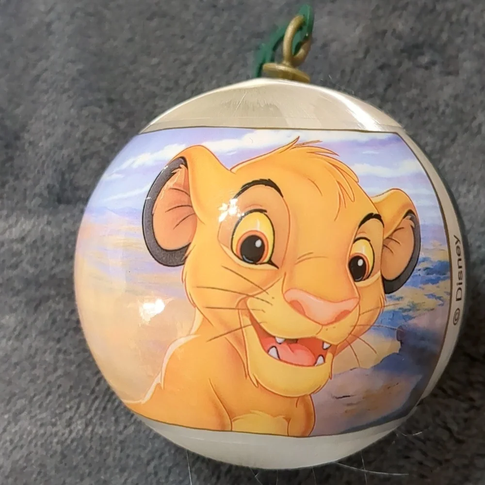 Vintage Disney’s The Lion King Christmas Ornament